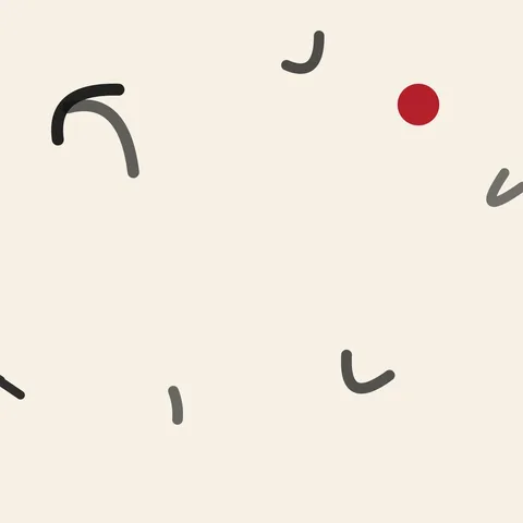 Fox under the moon